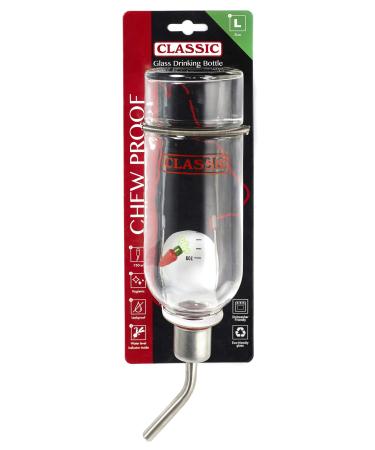 Other Classic Glass Drinking Bottle 750ml clear 81782