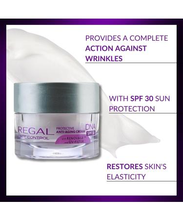 Regal Age Control Intensive Anti Wrinkle Day Cream with Hyaluronic Acid and Renovage SPF30 - Buy Online on GoSupps.com