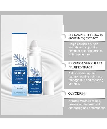 Women Hair Growth Serum - Volumising Solution Anti-Frizz | Roll-On and Volumizing for Hair For Fine Damaged Curly Hair Dry Dry Morning And Night For Women And - Buy Online on GoSupps.com