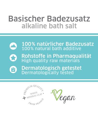 Buy Alkaline Bath Salt 2400g - DERMATEST Very Good - Mineral Clay Skin Care pH 9 from Germany - International Shipping Available - Buy Online on GoSupps.com