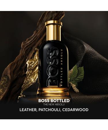 Hugo Boss Bottled Absolu Parfum Intense Woody Men's Cologne With Notes of Leather Accord Patchouli & Cedarwood Essence Long Lasting Fragrance 1.6 Fl Oz (Pack of 1) - Buy Online on GoSupps.com