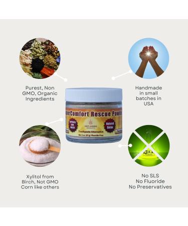 Rescue Powder for Gum Disease - Helps Prevent Gingivitis, Plaque, Bleeding Gums & Sensitivity | Anti-Inflammatory Formula for Cavities & Receding Gums - Buy Online on GoSupps.com