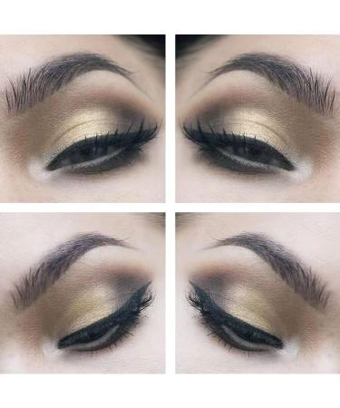 Glitter Eyeshadow Palette Makeup Set 4 Colors Shimmer Eyeshadow Palette Gold Eyeshadow Highly Pigmented Long Lasting Waterproof Sweatproof Professional Nude Eyeshadow Palette Make Up Palettes for Women Warm Natural Neutral Smokey Eye Eyeshadow Palette (6# - Buy Online on GoSupps.com