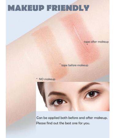 Slip Floating Stripes: 360 Invisible Eyelid Lifting Tapes | Breathable Mesh Skin Color Eyelid Tape for a Natural Look | Sports Tools - Shop Internationally - Buy Online on GoSupps.com