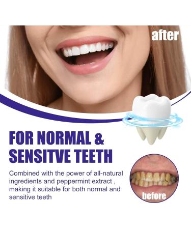 3 Days Tooth Powder - Effective Teeth Whitening & Stain Remover (2PC) for Bright Polished Teeth - Coffee Stain Eliminator - Buy Online on GoSupps.com