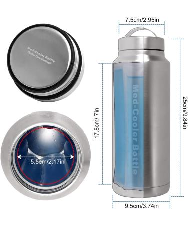 Portable Insulin Cooler Travel Case - TSA Approved Medication Cooler for Insulin and Medications - Includes 30oz Biogel Pack - Travel-Friendly Medicine Cooler Box - Buy Online on GoSupps.com