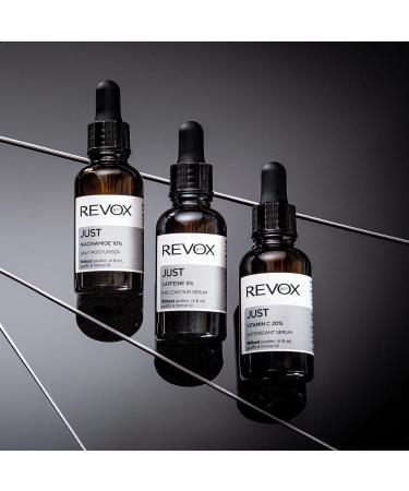 REVOX B77 JUST Eye Contour Serum - 5% Caffeine - 30ml - Reduces Pigmentation & Puffiness - Day/Night Treatment - Buy Online on GoSupps.com