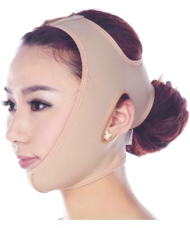 JewelryWe Full Face Style Anti Wrinkle Face Slimming Cheek Mask Lift V Face Line Slim 2 Size for Your Choice (M) - Buy Online on GoSupps.com