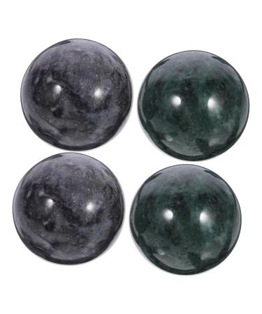 Beaupretty 6 sentences Ball Chinese health balls for the hand hand fitness metal bawinese hand kung no rolling balls for hand exercises hand massage balls marble