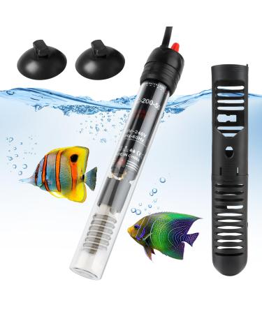 LWMTT aquarium heating 50W aquarium heating elevator adjustable temperature adjustable aquarium heater with suction cups aquarium heaters with thermostat regular heater for fish tanks and aquarium (20-34 50W) - Buy Online on GoSupps.com