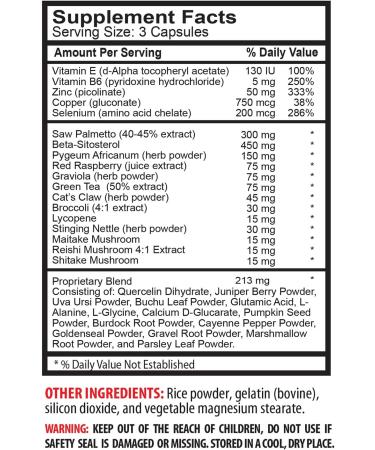 saw palmetto with nettle root - PROSTATE SUPPORT PILLS - saw palmetto root extract saw palmetto capsules and nettle root prostate supplements for men saw palmetto for men 2 Bottle 120 Capsules - Buy Online on GoSupps.com