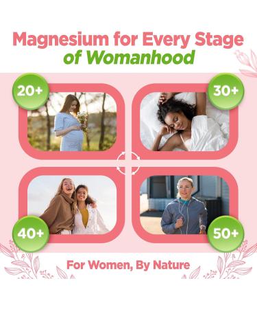 12 in 1 Magnesium Complex for Women 1000mg Magnesium Complex with D3K2, B6, L-Theanine, Inositol High Absorption Formula for Relaxation, Sleep, Muscle, Bone Health & Hormonal Balance, 90CT - Buy Online on GoSupps.com