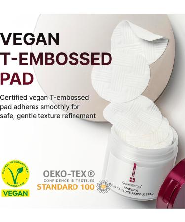 CENTELLIAN 24 Madeca Mela Capture Ampoule Pad (Evening 5.58fl oz / 60 pcs) - Highly Concentrated Ampoule Pads for Tone Correcting Vegan Korean Skin Care. Niacinamide TECA Madecassic Acid. - Buy Online on GoSupps.com