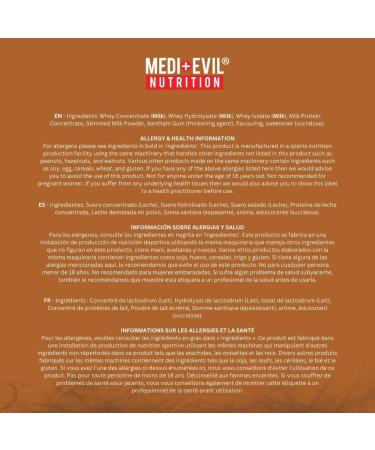 Medi-Evil Nutrition Whey Dynamic Protein Powder Muscle Development Chocolate Mint Flavour 2kg 66 Servings Chocolate Mint 66 Servings (Pack of 1) - Buy Online on GoSupps.com