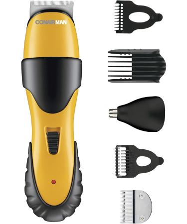 ConairMAN All-in-One Beard Trimmer & Grooming Kit for Men - Cordless Rechargeable 11-Piece Set for Face Nose & Ear Hair - International Shipping Available - Buy Online on GoSupps.com