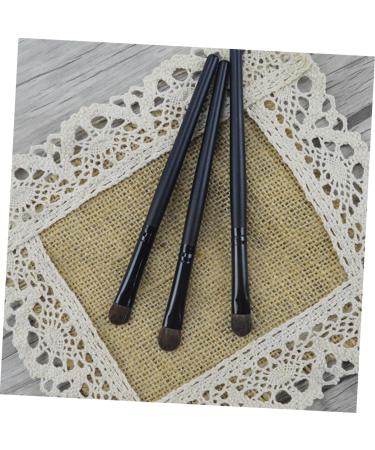 Baluue Professional Eye Makeup Brush Women Eyeshadow Brush Wooden Black - Buy Online on GoSupps.com