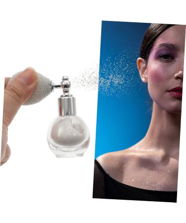 Mikinona Face Spray Powder 2pcs Sparkle High Glitter Shimmering Loose Highlighter Gloss Spray Powder Body Shimmer Face 1 count (Pack of 1) As Shownx2pcs - Buy Online on GoSupps.com