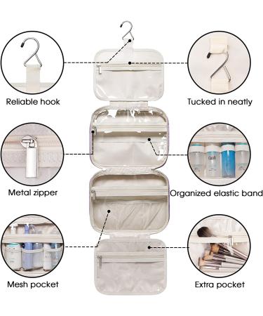 Large Purple Hanging Toiletry Bag â€“ Travel Makeup Organizer for Women & Girls - Buy Online on GoSupps.com