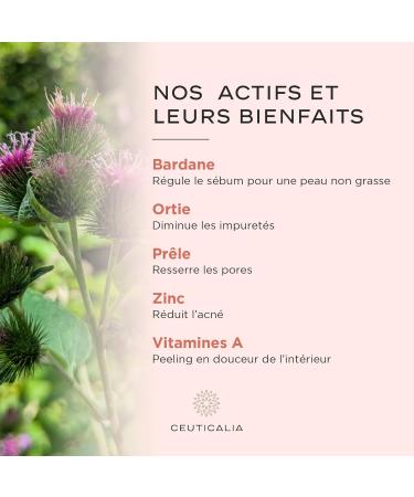  ceuticalia Skin Food Supplement - Anti-Blackhead Acne Oily Skin Dry Skin Spots Facial Imperfections - Men Women - Zinc Vitamin A Nettle Burdock Horsetail - 180 Capsules 90 Days - Buy Online on GoSupps.com