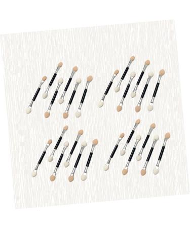 PLAFOPE 30pcs Eyeshadow Brush Kit Eyeshadow Brush Sponge Double Head Makeup Applicator Brush Eyeshadow - Buy Online on GoSupps.com