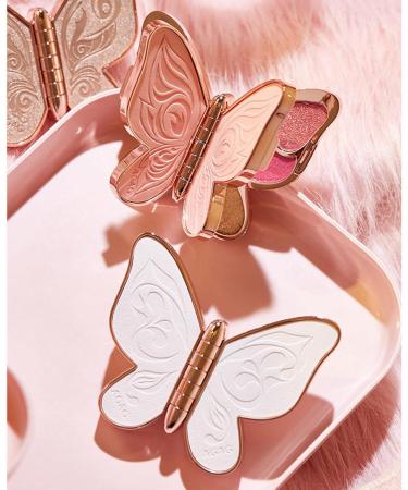 FashionCha 6 Colors Butterfly Eyeshadow Eye Makeup Eye Shadows for Mother Wife Shiny Makeup Highly Pigmented Pressed Red Rose - Buy Online on GoSupps.com