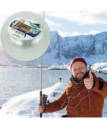 100 Meters Clear Monofilament Fishing Line | 0.5mm Strong Nylon Tension Wire | International Shipping Available - Buy Online on GoSupps.com