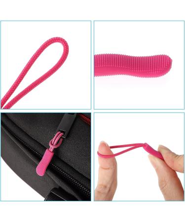 Comnico 56-Piece Zipper Puller Set - 28 Colors Nylon Replacement Zippers for Luggage Backpacks Handbags & More - Buy Online on GoSupps.com