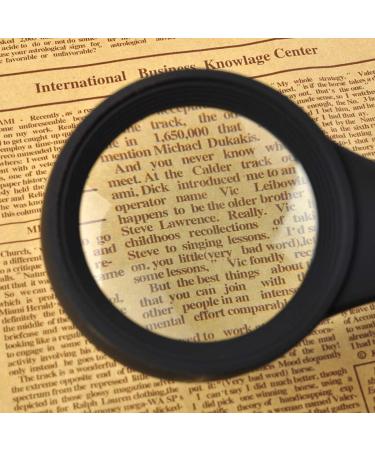 Magnifying Glasses Vision aids Led Handheld Old Children Reading Portable Jewelry Reading with Money Detector Function Illuminated Magnifying Glass Stationery Office Supplies 1PCS Better Life - Buy Online on GoSupps.com