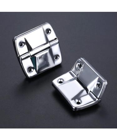 2 Pcs Suitcase Toolbox Metal Support Hinges Door Window Cabinet Luggage Box Support Positioning Hinge Furniture Hardware 51 * 47mm - Buy Online on GoSupps.com