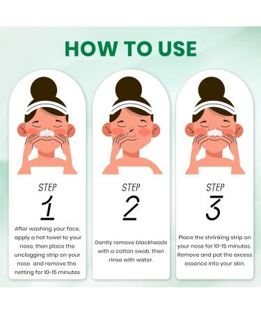 Nose Pores Remover - 5 Pairs of Oil-Free Blackhead Strips | Instant Pore Unclogging & Non-Comedogenic Pore Patches for Clear Skin - Buy Online on GoSupps.com