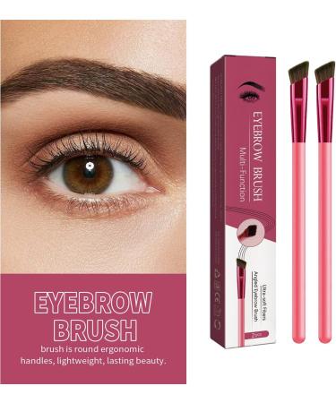 4D Hair Stroke Brow Stamp Brush - Ultra-Thin Realistic Eyebrow Hair Stroke Brush (Light Brown) - Buy Online on GoSupps.com