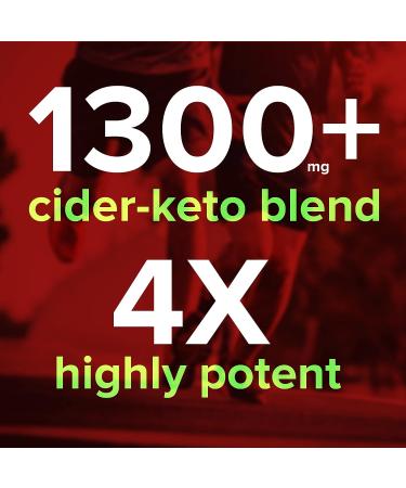 4X Strength Apple Cider Vinegar Capsules with Keto & MCT Oil - 60 Vegan ACV Pills for Detox & Healthy Diet Support - Buy Online on GoSupps.com