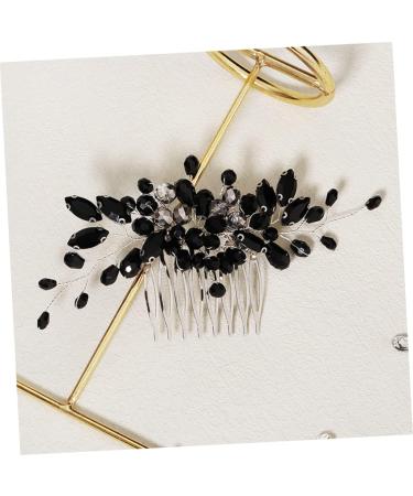 Angoily Crystal Side Hair Comb Bridesmaid Hair Accessories Bride Hairpiece Bride Headdress Wedding Bride Headpieces Hair Accessories for Bride Prom Tiara Decorate Alloy Girl - Buy Online on GoSupps.com