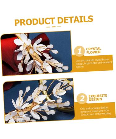 minkissy Crystal Forest Hair Clip Hair Barrettes for Women Pearl Barrettes for Women Rhinestone Barrettes for Women Girl Hair Clips Bridal Hair Pin Barrettes Bride Accessories Fine - Buy Online on GoSupps.com