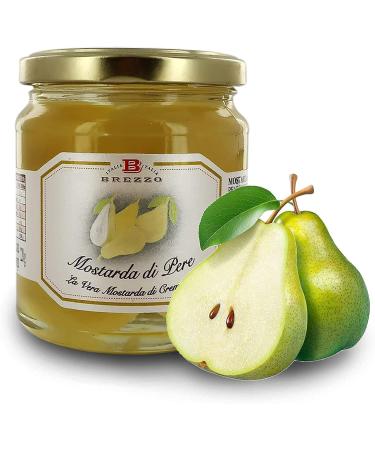 Aromataste Homemade Italian Sweet and Sour Mustard 380g (Pears)