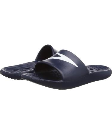 Speedo Unisex Kids Junior Slide Sandal - Navy Blue 34.5 EU | International Shipping Available - Buy Online on GoSupps.com