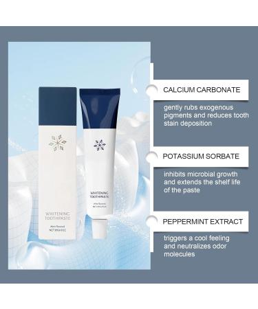 Mint Toothpaste: Gentle Cleaning Stain & Yellow Teeth Removal Fights Bad Breath Daily Teeth Care(2PCS) - Buy Online on GoSupps.com