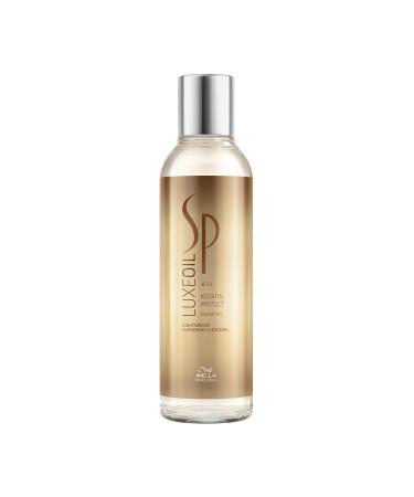 Wella Professionals - Repairing Shampoo - Luxe Oil Keratin Restore Shampoo - 200 ml