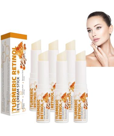 QPASRLAL Lumistick Eye Turmeric Stick Moisturizing Firming Eye Cream Reduces Fine Lines Targets Dark Circles and Puffiness