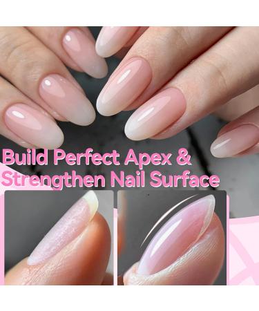  Rurunklee Nail Builder Gel | Rhinestone Glue | 6-in-1 Strengthening and Molding Extension for Home Use Girls Beginners Women - Buy Online on GoSupps.com