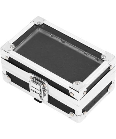 Nail Drill Bits Holder Drop Resistant Nail Drill Bits Container Aluminum Alloy Multi Hole for Salon (Black) - Buy Online on GoSupps.com