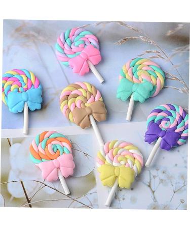 HOMSFOU 35pcs Charms Candy Gummy Charms Art Supplies Phone Case Accessories Resin Flatbacks Phone Case Patch Phone Case Ornament Lollipop Charms Phone Case with Charm Bow Tie Jewelry - Buy Online on GoSupps.com