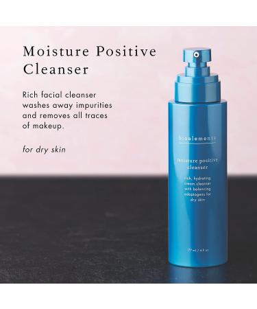 Bioelements Moisture Positive Cleanser - 6 fl oz | Rich Vegan Facial Cleanser for Dry Skin - Buy Online on GoSupps.com