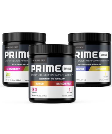 PRIME DRIVE 3 PACK (STRAWBERRY MELON- BLUEBERRY LEMONADE- MANGO DRAGONFRUIT)