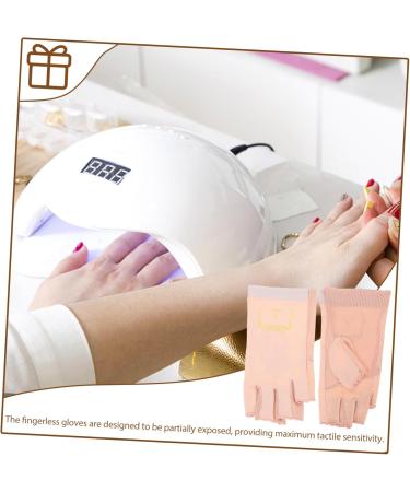  SOESFOUFU 1 Pair of Manicure Anti UV Nail Art Manicure Uv Anti-UV Nail Gel Nail Art UV Cotton Nail Supplies Golf - Buy Online on GoSupps.com