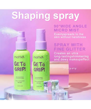 CLY AMS Get a Grip Makeup Setting Spray Lock Makeup Matte Finishing Spray Oil Control Hydrate Make Up Spray for Long-Lasting Lightweight Makeup - Buy Online on GoSupps.com