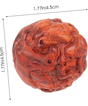 Tovinanna Wooden Massage Balls - Hand Fitness & Exercise Balls for Relaxation & Relief | International Shipping Available - Buy Online on GoSupps.com