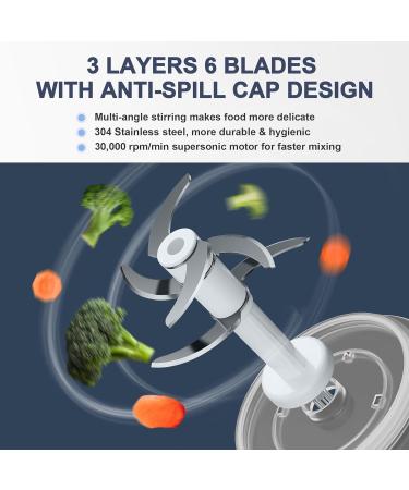 Veroline 13-in-1 Baby Food Maker Set with 2 Glass Bowls - Baby Food Processor Blender for Purees and Baby Food Storage Containers - Buy Online on GoSupps.com