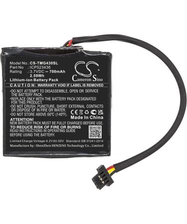 3.7V 700mAh ICP523436 Battery Replacement for Go 400 4.3 Satnav - High-Quality International Shipping - Buy Online on GoSupps.com