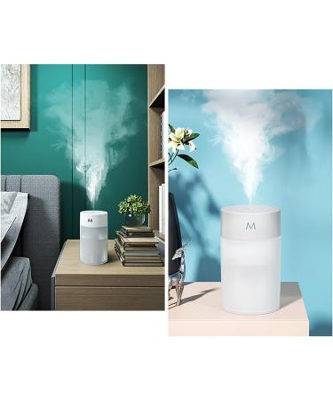 Mini USB Humidifier with Night Light - Portable Room & Car Essential Oil Diffuser - Pink - Buy Online on GoSupps.com